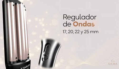 Rizador Keration X-waves Negro
