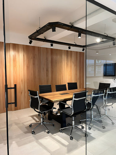 Combo 2 Sillones Ejecutivo Oficina Escritorio Pc Vivendi C Negro Cuero Sintético