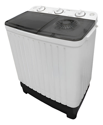 Lavarropas Semi Automático Kanji 5kg Superior Xpb55-655sp Blanco