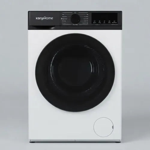 Lavarropa Con Secadora De Calor Kanji Wm12kd8wt01 12kg Blanco