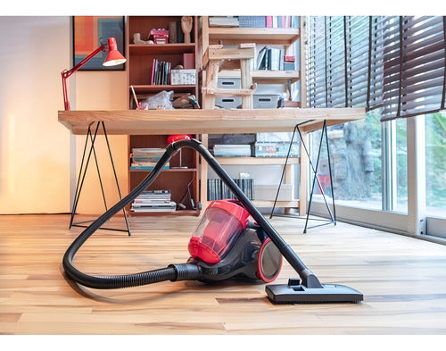 Aspiradora Trineo Atma Essential As8920n 2l Roja Y Negra 50hz