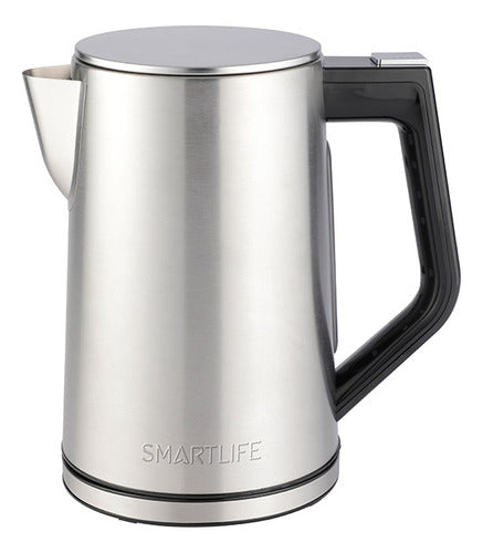 Jarra Eléctrica Smartlife Sl-ekd1520 1.7l Inox Digital Color Plateado