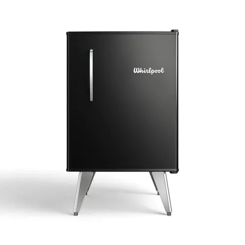 Heladera Whirlpool Retro Negra 80 / 76 Lts Negro