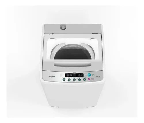 Lavarropas Whirlpool 6,5kg Carga Sup Con Eco Friendly Blanco Blanco