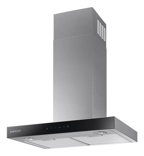 Campana De Cocina Extractor Samsung Acero Inox Filtro Lavable Led 60 Cm Color Gris Kitchen