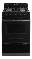 Cocina A Gas Natural Escorial Candor S2 Negra Cs Negro