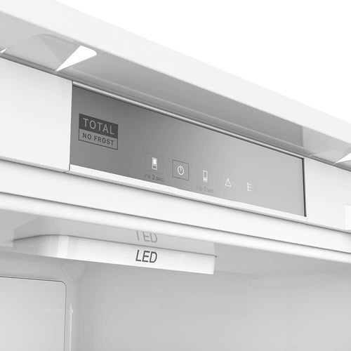 Heladera Whirlpool No Frost Wre25ab Panelable Inverter 244 L Color Blanco