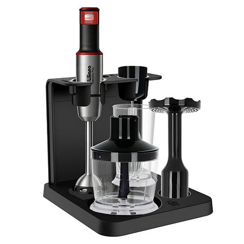Multiprocesadora Mixer Liliana Powermix Plus Ah945 1300w 500ml 4 En 1 Negro