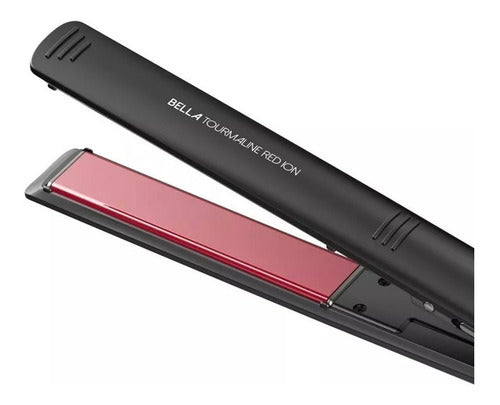 Planchita De Pelo Ga.ma Italy Elegance Bella Tourmaline Ion Negro
