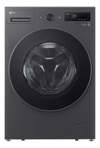 Lavarropas Carga Frontal LG Wm17egntspg Inverter Ai Gris Oscuro
