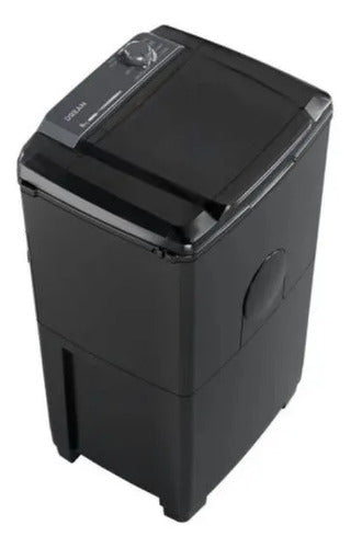 Lavarropas Semi Automático Drean Ltdr87sg0 8 Kg Gris Oscuro