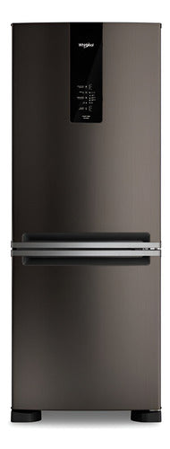 Heladera Whirlpool No Frost Inverter De 449 Lts. Negra Negro