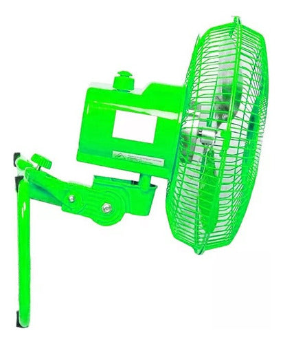 Kanji Ventilador 10' 3 En 1 Verde Kjh-fh1606 Color De Las Aspas Plateado Diámetro 25 Cm Frecuencia 0 Material De Las Aspas Metal