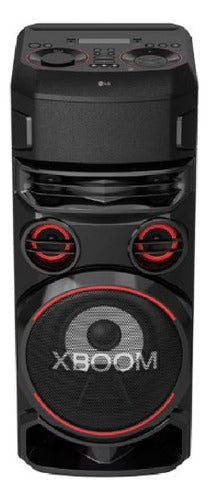 Torre Sonido Bluetooth LG Xboom Rn7 Dj Karaoke Super Bast Cc Negro