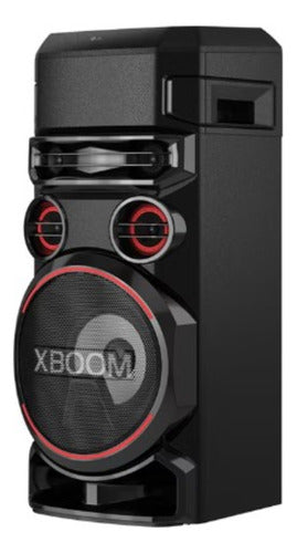 Torre Sonido Bluetooth LG Xboom Rn7 Dj Karaoke Super Bast - Negro
