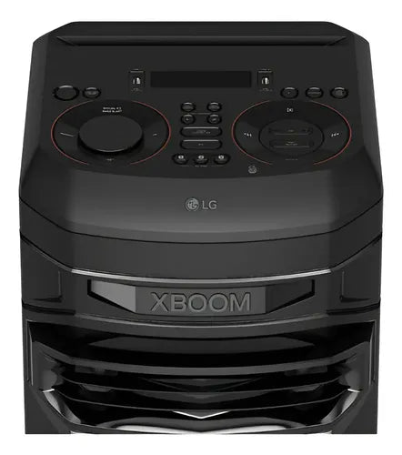 Torre Sonido LG Xboom Rnc7 1000w Rms Karaoke Star Dj App Cs Color Negro