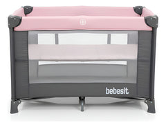 Practicuna Corralito Plegable Transportable Bebesit 2105-ac Rosa Liso