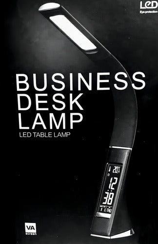 Lámpara Led Escritorio Tm Desk Lamp Tm3919 Usb Luz 5w Negro