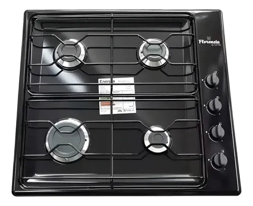 Anafe Multigas Florencia 6737n Negro Negro