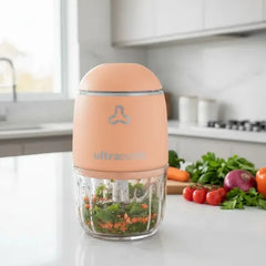Procesadora Ultracomb Pc-6802 200w 300ml 6 Cuchillas Acero Inox Bold De Vidrio