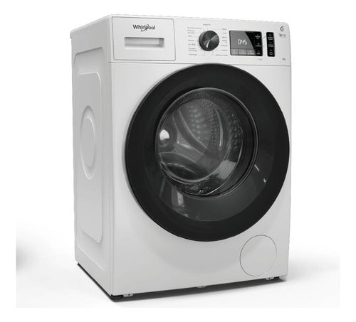 Lavarropas Whirlpool Carga Frontal 8 Kg - 1200 Rpm Inverter Blanco