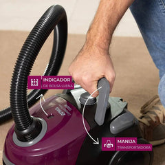 Aspiradora Trineo Atma As8913pi Compact Power 1.5l 1500w Cs Bordó