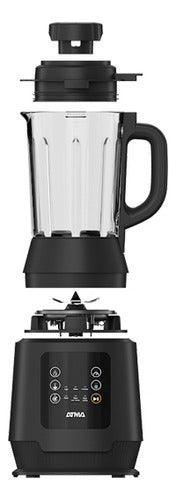 Soup Maker Atma Sm025ap 1.2 Litros 800w 2 En 1 Digital - Negro