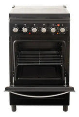 Cocina Eléctrica Kanji Kjh-ekb001v 50cm Grill Color Negro