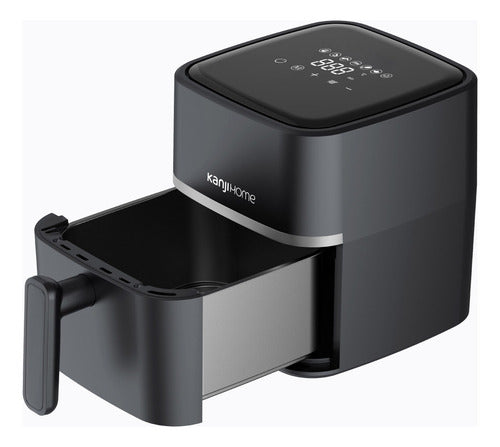 Freidora De Aire 4 Litros Digital Kanjihome Kjhaf1404 Negro