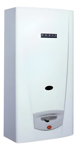 Calefón Orbis 315 Bho De Corredera De 14 Litros Cts Blanco Gn