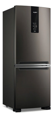 Heladera Whirlpool No Frost Inverter De 449 Lts. Negra Negro