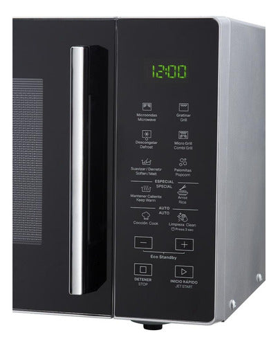 Microondas Whirlpool Wms25bs Touch 25l Micro Grill 1000w Cs