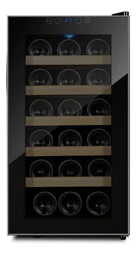 Cava De Vinos Vondom Para 18 Botellas Con Estantes De Madera
