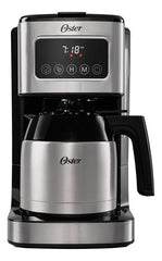 Cafetera Programable Oster Bvstdc4404 Jarra Térmica 8 Tazas Plateado