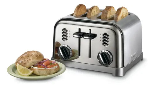 Tostadora Cuisinart Cpt180ar 4 Panes 1800w Gris