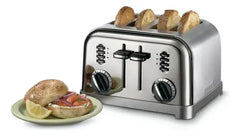 Tostadora Cuisinart Cpt180ar 4 Panes 1800w Gris