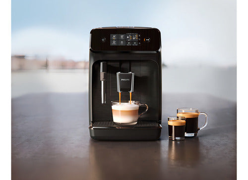 Cafetera Espresso Automatica Philips Serie 1200 Ep1220/02 Negro