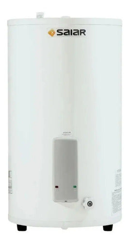 Termotanque Eléctrico Saiar 55 Litros Conexión Superior Protección Anticorrosiva Blanco