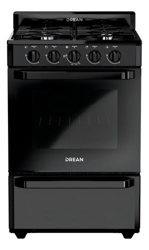 Cocina Multigas 56 Cm Negro Drean Cd5602an0