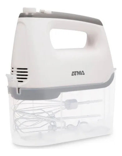 Batidora De Mano Atma Bm8739ap 400w 6 Velocidades Turbo Blanco 50 Hz