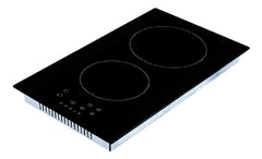 Anafe De Empotrar Orbis Vitro Ev2ceo De 2 Areas 3000w Negro