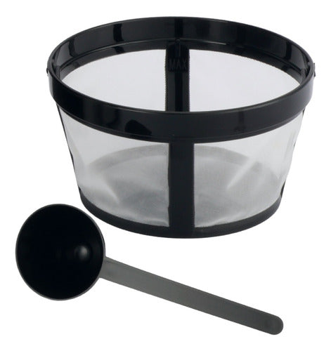Cafetera Filtro Digital Jarra Inox 1,2l - liliana Ac935 Negro