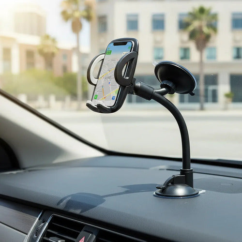 Soporte Celular Para Auto Extensible Ventosa Onebox Obox-cv3