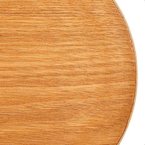 Bandeja Oval Rectangular Madera Laminada Carol 40x25x1,5 Cm Madera