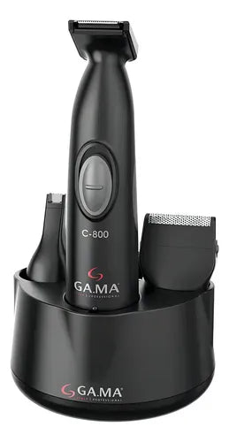 Cortadora Multiuso 6 En 1 Gama Italy C-800 Trimmer Con Base Negro