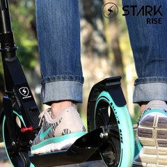 Monopatin Scooter Plegable Niños Adultos Stark Rise Gris Cts Gris