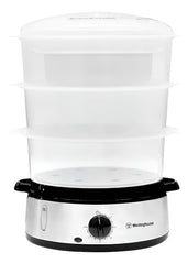 Vaporera Eléctrica Westinghouse Wh-fsp003 800w 9l 3 Niveles Blanco
