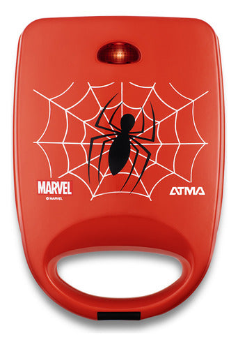 Sandwichera Spider Man Atma Marvel Rojo
