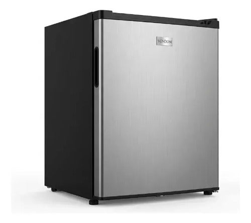 Frigobar Vondom 46 L Acero Inoxidable Rfg148a Motor Compresor Plateado