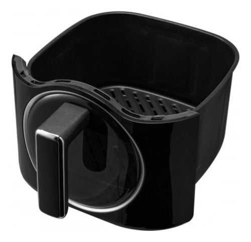 Freidora De Aire Digital Atma Fr200abp Negra 6lts 2000w C Negro
